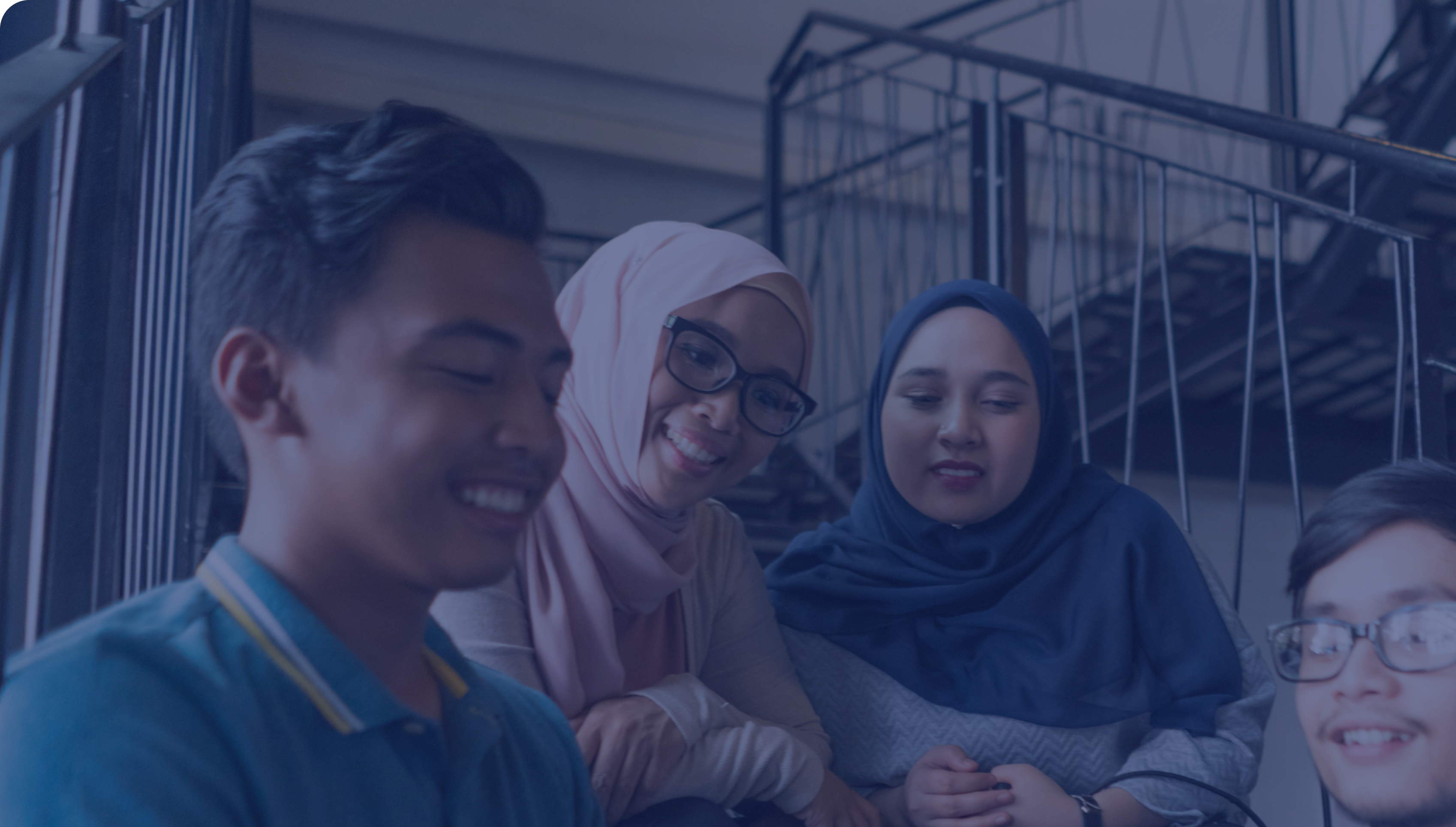 Group of people working together